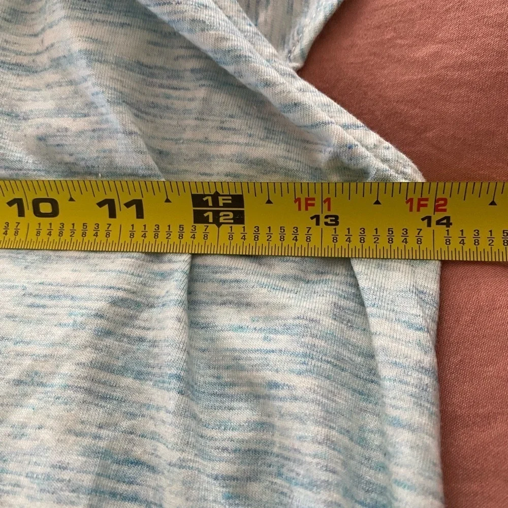 NWT Vignette Girls Size 7, Aqua Heather Ruffle Dress, Twirly Dress, Sundress